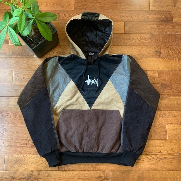 Custom Stussy Rework Corduroy Heavyweight Jacket - Picture 1 of 4